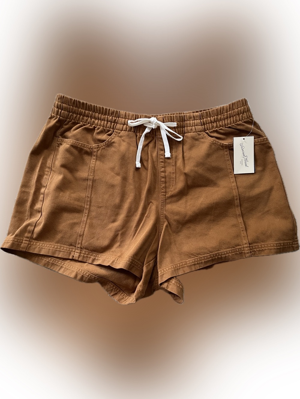 [NWT]  UNIVERSAL THREAD High-Rise Drawstring Denim Shorts